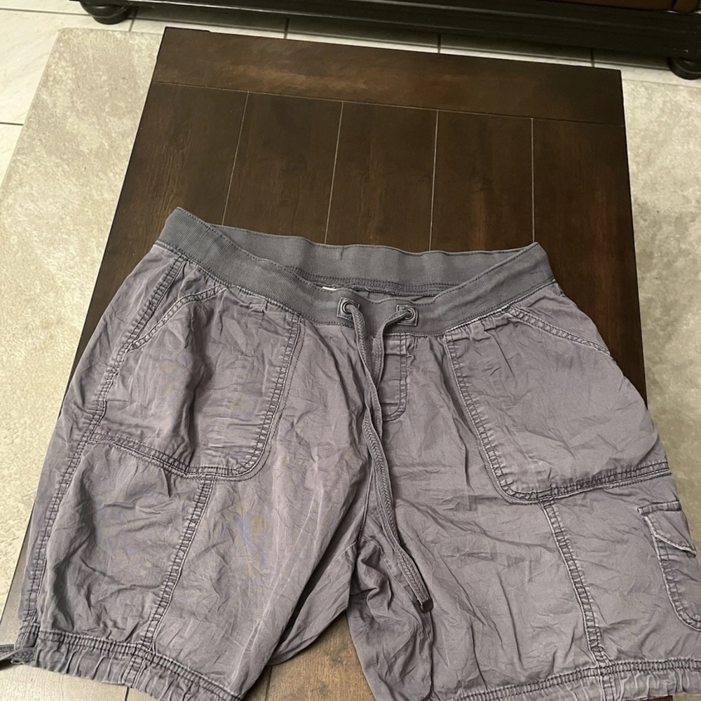 Terra & Sky Men's Charcoal Cargo Shorts